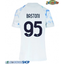 Maglie da calcio Inter Milan Alessandro Bastoni #95 Seconda Maglia Femminile 2025-26 Manica Corta